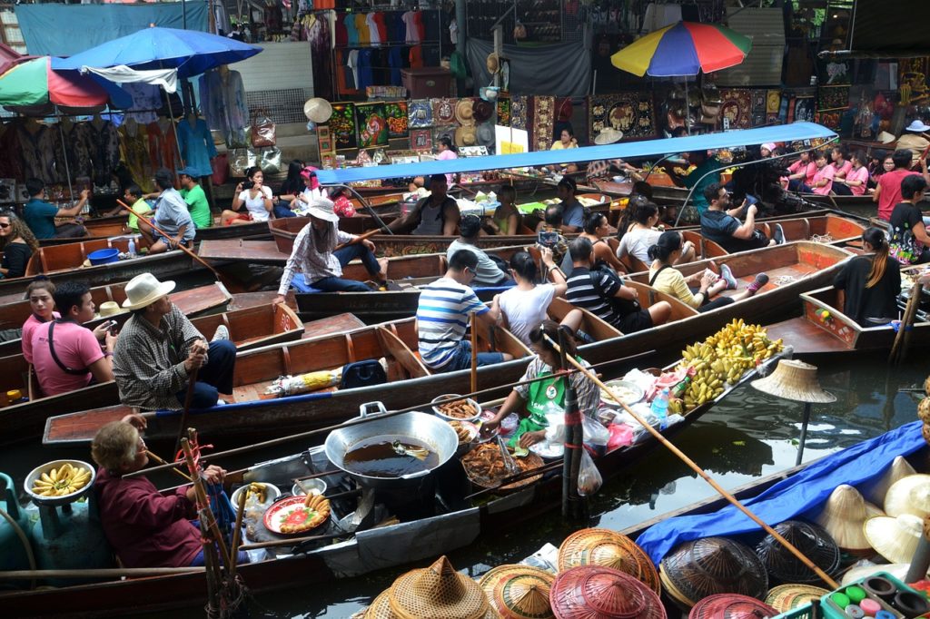 bangkok floating market